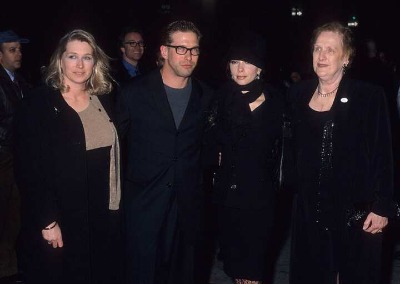Elizabeth Keuchler's rich family; actor Stephen Baldwin with his wife Kennya and their mother Carol at Sony Theatres Lincoln Square in New York. 